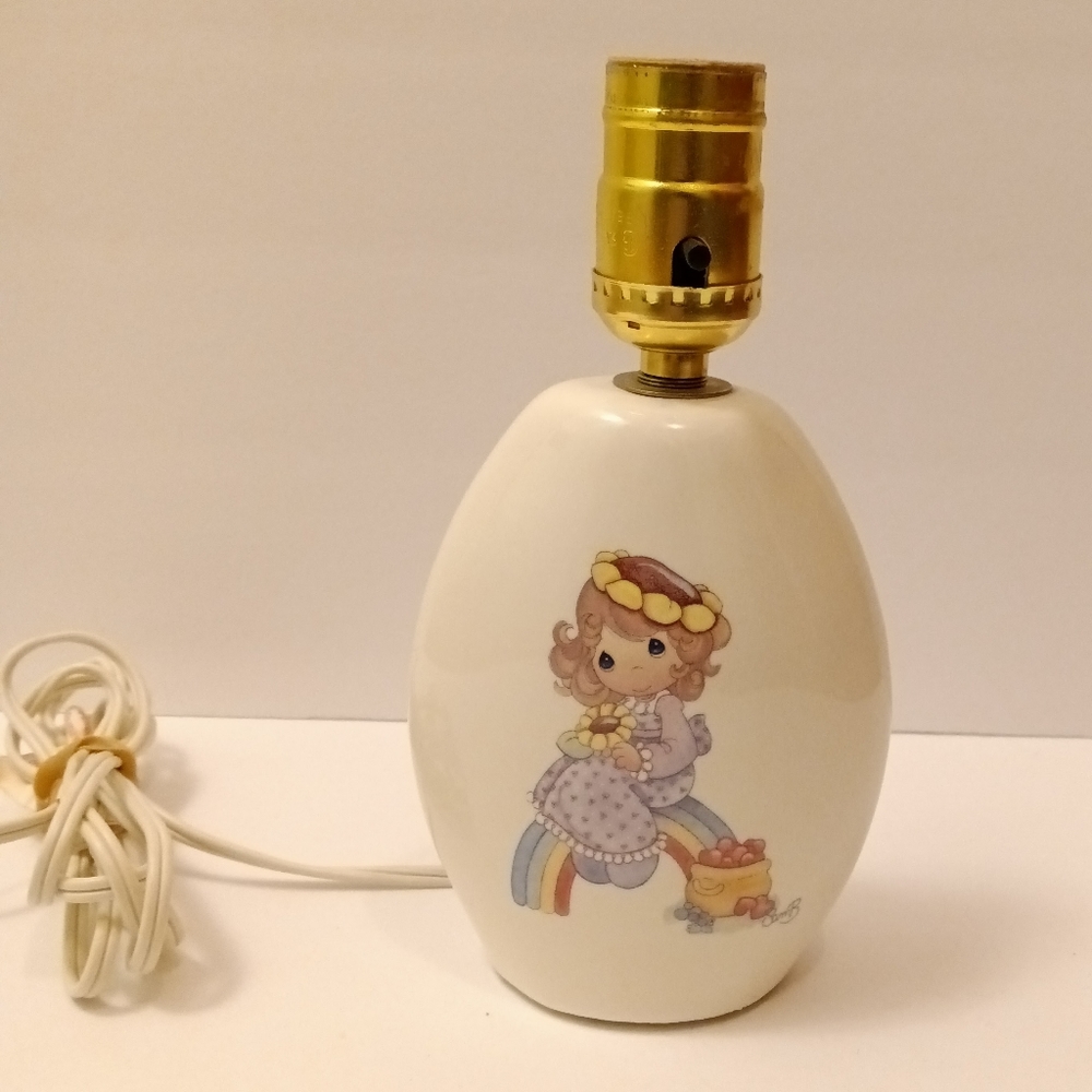 Precious Moments Vintage Small Lamp